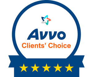 Avvo Client's Choice Award – 5 Star Review